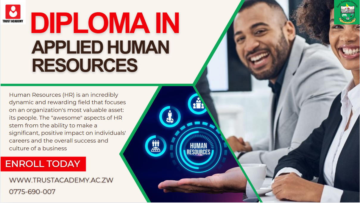 Diploma in Human Resources at Trust Academy Zimbabwe