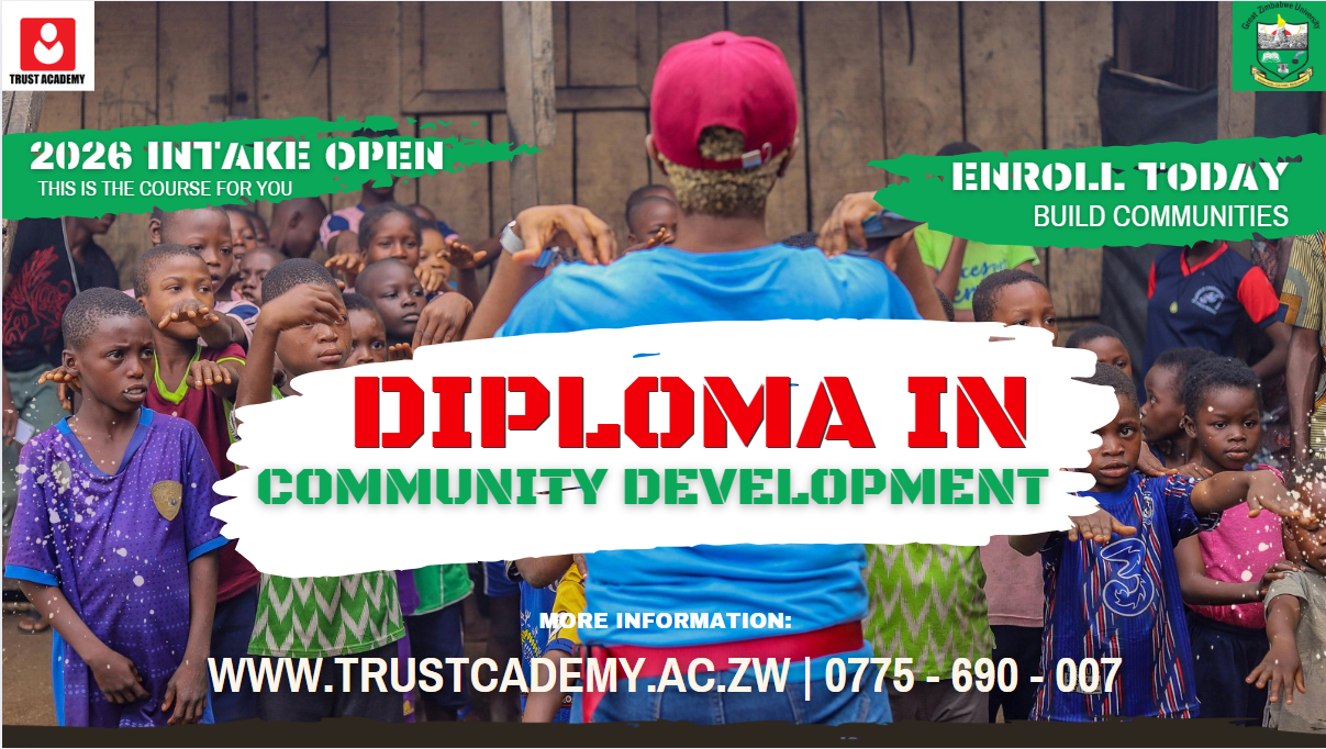 Diploma in Community Development at Trust Academy Zimbabwe